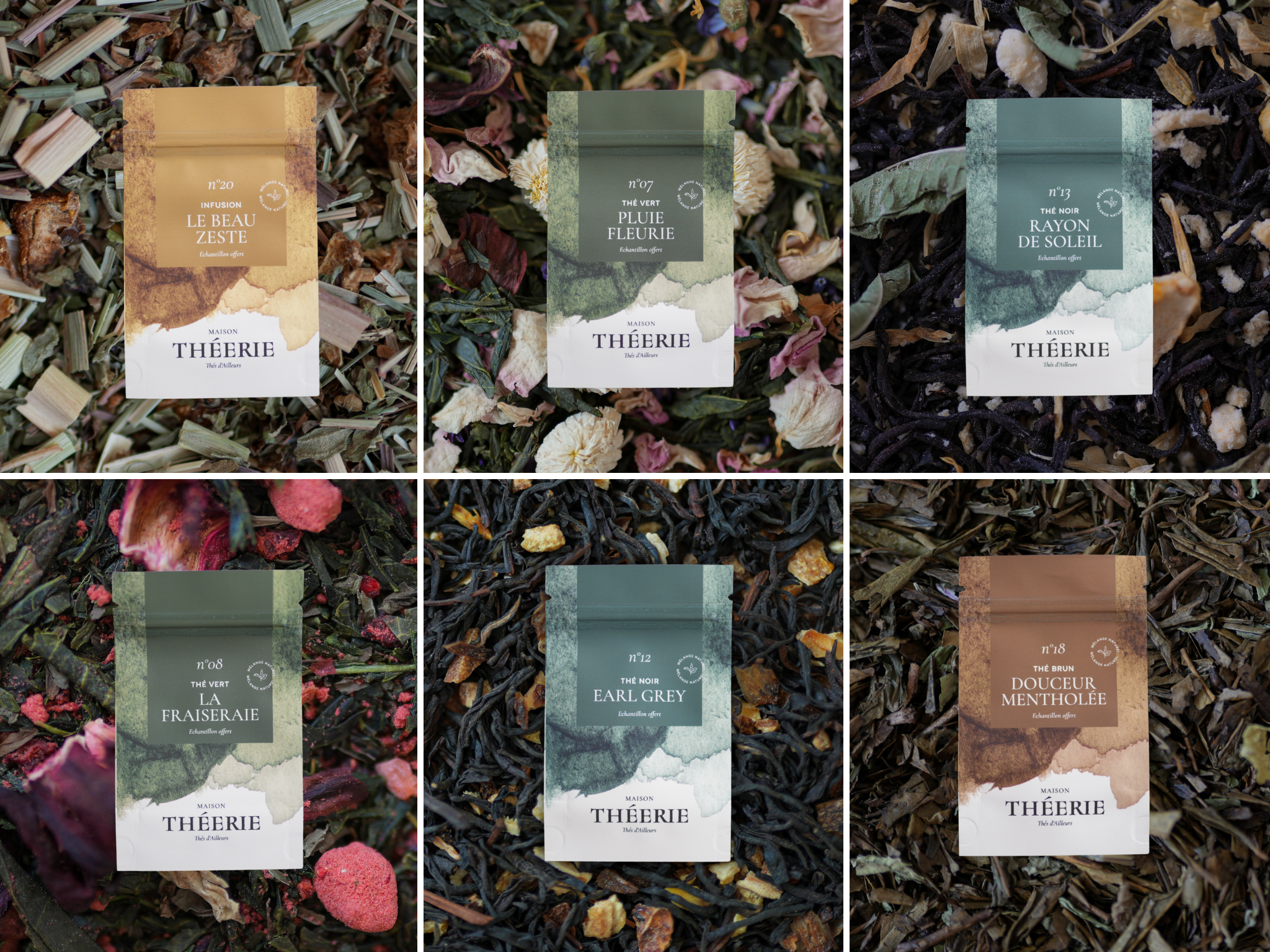 Échantillons découverte