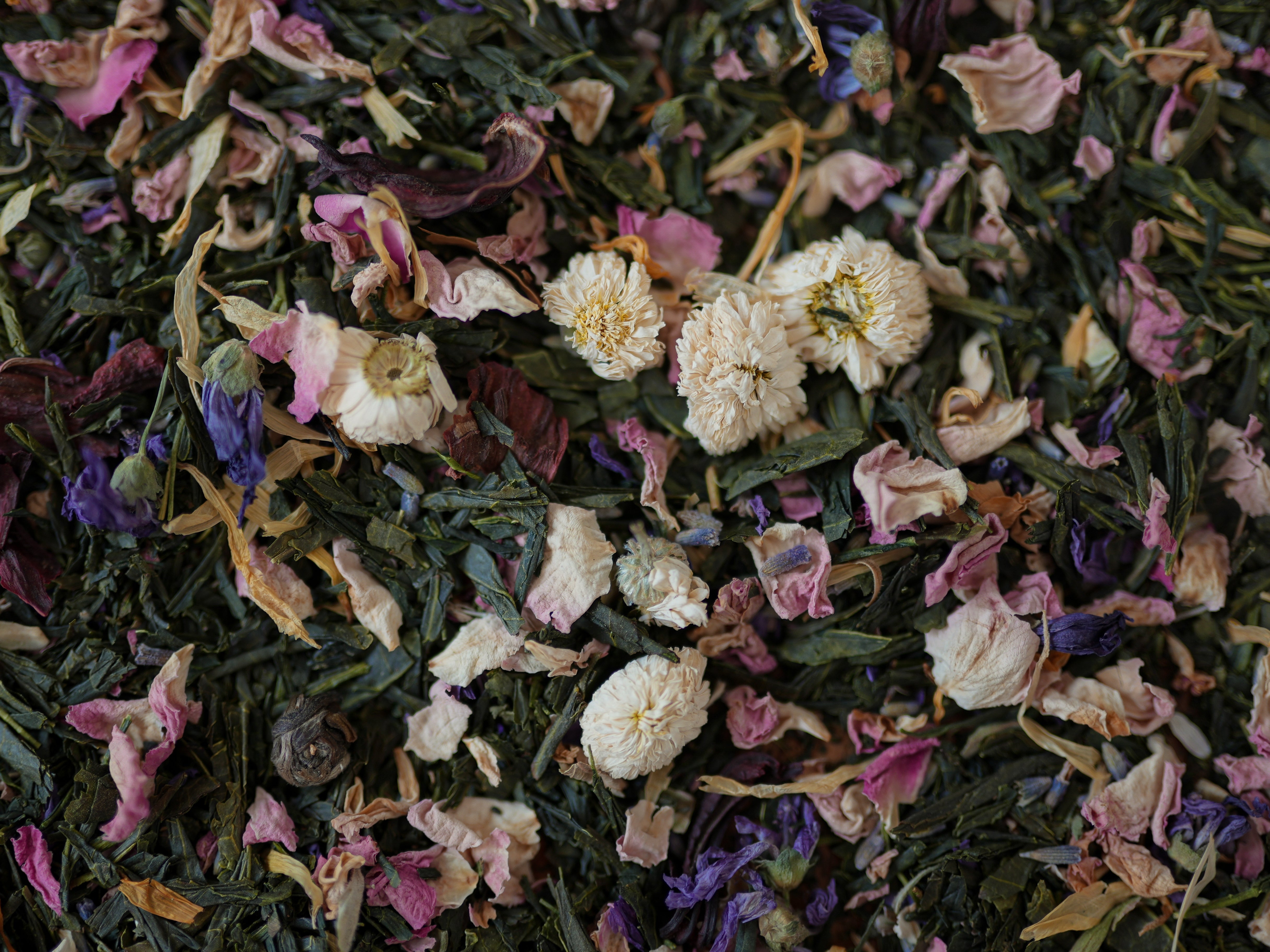 Thés fleuris de printemps