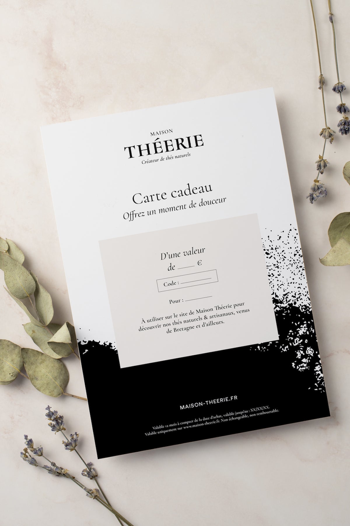 carte cadeau thé et infusions