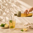 Bouteille en verre pour thé glacé