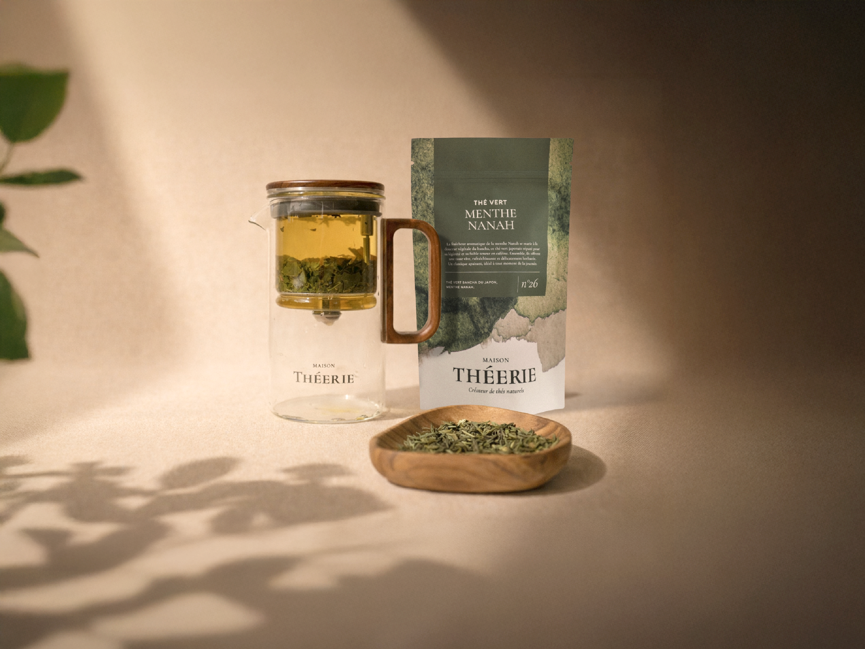 Thé vert à la menthe Nanah