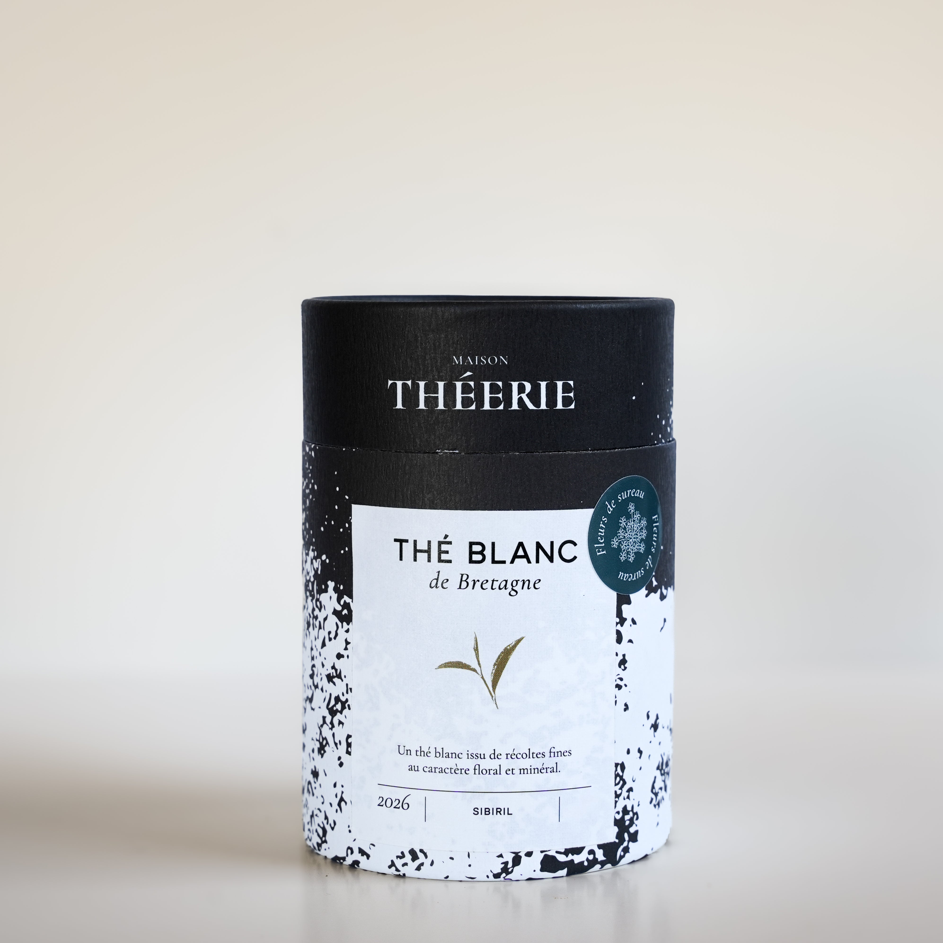 thé blanc Bretagne parfumé sureau