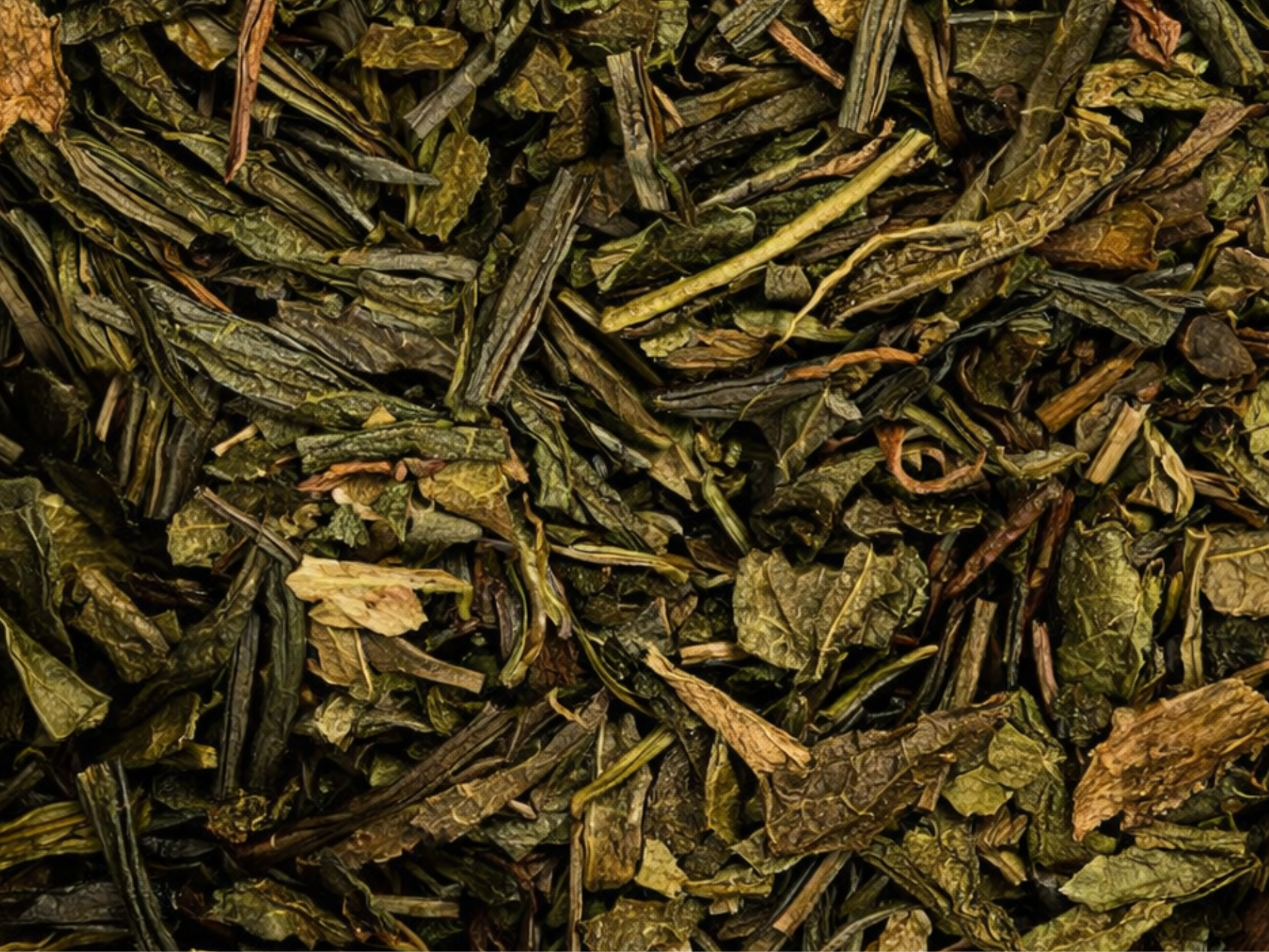 Thé vert bancha menthe