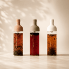 Bouteille en verre pour thé glacé